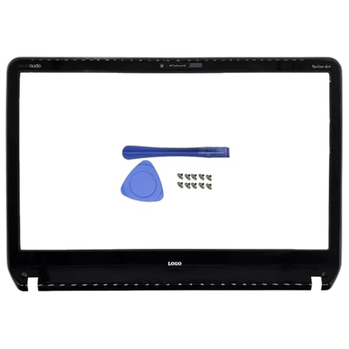GHJtRs Laptop -Teile der DV4 -Serie kompatibel mit DV4 5000 DV4 5103TX DV4 5109TX DV4 5113TX -Modelle einschließlich LCD -Rückzugabdeckungsscharnern Palmrest Bottom Case(B Cover) von GHJtRs