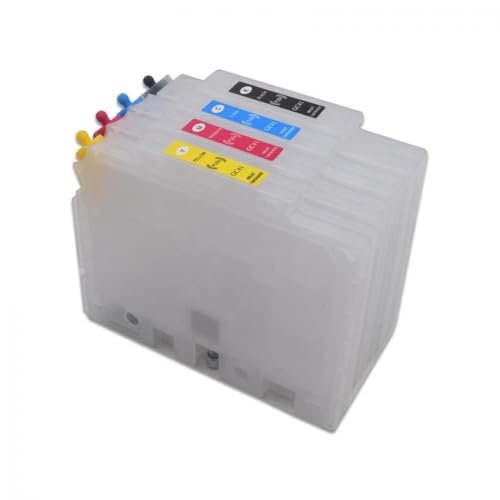 GHJtRs Nachfüllbare Tintenpatronen, kompatibel mit SG 500 SG 1000 Sublimationsdruckern mit Chip (Einheit B) von GHJtRs