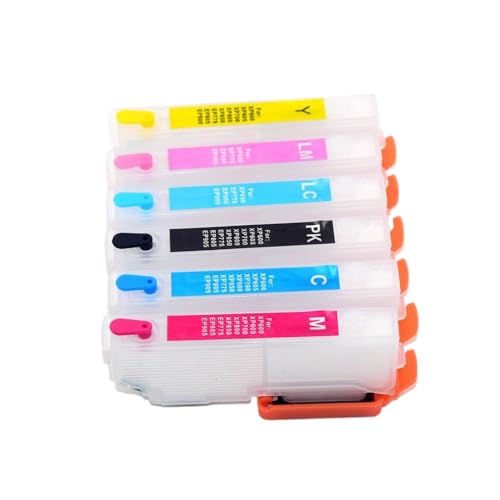 GHJtRs Tintenpatrone kompatibel mit Expression Photo Series XP-850 XP-750 XP-760 XP-860 XP-950 XP-960 XP-55 mit ARC-Chip Europe 24XL T2431-T2436 GHJtRs Tintenpatrone kompatibel mit Expression Photo Series XP-850 XP-750 XP-760 XP-860 XP-950 XP-960 XP-55 mit ARC-Chip Europe 24XL T2431-T2436 von GHJtRs