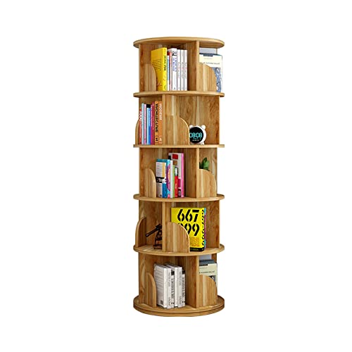 Bücherregal, drehbar, vom Boden bis zur Decke, um 360 Grad drehbar, Aufbewahrungsregal für Kinder-/Babybilderbücher, einfaches kleines Bücherregal für zu Hause (Farbe: Braun, Größe: 40 x 160 Bücherregal, drehbar, vom Boden bis zur Decke, um 360 Grad drehbar, Aufbewahrungsregal für Kinder-/Babybilderbücher, einfaches kleines Bücherregal für zu Hause (Farbe: Braun, Größe: 40 x 160 von GHKFEJGDEN