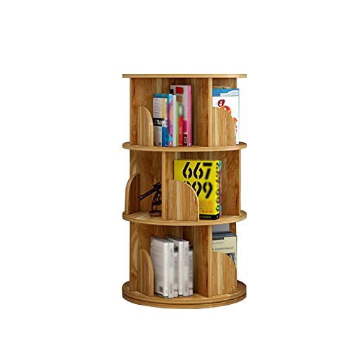 Bücherregal, drehbar, vom Boden bis zur Decke, um 360 Grad drehbar, Aufbewahrungsregal für Kinder-/Babybilderbücher, einfaches kleines Bücherregal für zu Hause (Farbe: Braun, Größe: 40 x 98 Bücherregal, drehbar, vom Boden bis zur Decke, um 360 Grad drehbar, Aufbewahrungsregal für Kinder-/Babybilderbücher, einfaches kleines Bücherregal für zu Hause (Farbe: Braun, Größe: 40 x 98 von GHKFEJGDEN
