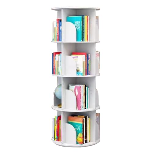 Drehbares Bücherregal mit 2/3/4/5/6 Ebenen, um 360° drehbar, Pflanzenaufbewahrung, Displayhalter, Ständer, Bodenregal zur Aufbewahrung von Büchern, wertvollen Souvenirs, Displays (Größe: 40 Drehbares Bücherregal mit 2/3/4/5/6 Ebenen, um 360° drehbar, Pflanzenaufbewahrung, Displayhalter, Ständer, Bodenregal zur Aufbewahrung von Büchern, wertvollen Souvenirs, Displays (Größe: 40 von GHKFEJGDEN