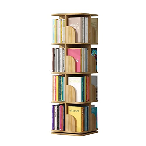 GHKFEJGDEN Bücherregal, vom Boden bis zur Decke reichendes, drehbares Bücherregal, mobiles Bücherregal für Kinder, Bücherregal für Studenten, Mini-Bücherregal (Farbe: Holz, Größe: 40 x 132,2 cm) GHKFEJGDEN Bücherregal, vom Boden bis zur Decke reichendes, drehbares Bücherregal, mobiles Bücherregal für Kinder, Bücherregal für Studenten, Mini-Bücherregal (Farbe: Holz, Größe: 40 x 132,2 cm) von GHKFEJGDEN