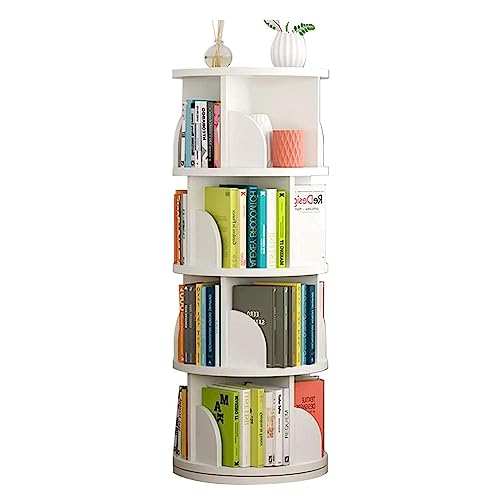 GHKFEJGDEN Bücherregale 360 ° drehbares Bücherregal, rundes stehendes Bücherregal, großes Fassungsvermögen, bodenstehendes Bücherregal für zu Hause, Organizer, perfekte Möbel GHKFEJGDEN Bücherregale 360 ° drehbares Bücherregal, rundes stehendes Bücherregal, großes Fassungsvermögen, bodenstehendes Bücherregal für zu Hause, Organizer, perfekte Möbel von GHKFEJGDEN