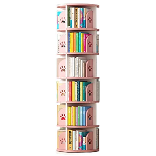 GHKFEJGDEN Rundes drehbares Bücherregal mit Fußabdruckmuster, 3/4/5 Regalböden mit Delfinmotiv, für Zuhause, hochdichtes Bücherregal für Büro, Wohnzimmer, Schlafzimmer – Eckregal, einfache Montage GHKFEJGDEN Rundes drehbares Bücherregal mit Fußabdruckmuster, 3/4/5 Regalböden mit Delfinmotiv, für Zuhause, hochdichtes Bücherregal für Büro, Wohnzimmer, Schlafzimmer – Eckregal, einfache Montage von GHKFEJGDEN