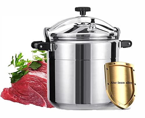 Kommerzieller sehr großer Schnellkochtopf,explosionsgeschützte die Druckdosen große Kapazitäten 11 Liter Verbrühungsschutz und wärmeisolierender Griff Pressure Cooker,anwendbar:Gasherd,offene Flamme von GHKWXUE