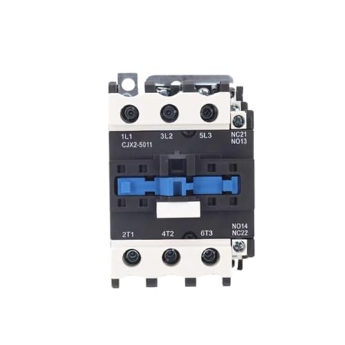 CJX2-Serie AC-Schütz 40A 65A 80A 95A 3-polig 220V 380V Spulenmotor-Starterschienentyp Überlastschutzrelais(CJX2-8011,1NO1NC_220V) von GHLTTL