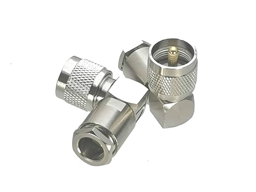 10PCS UHF Male PL259 Right Angle clamp RG8 LMR400 7D-FB RF Coaxial Connector Wire Terminals 10PCS UHF Male PL259 Right Angle clamp RG8 LMR400 7D-FB RF Coaxial Connector Wire Terminals von GHNQBAHID