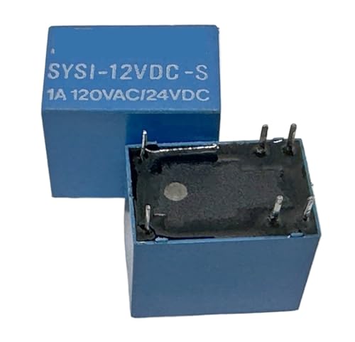 1pc SYS1-12VDC-S (4100-12V/5V-3A) Relay 6 pins Industrial Electrical Relays von GHNQBAHID