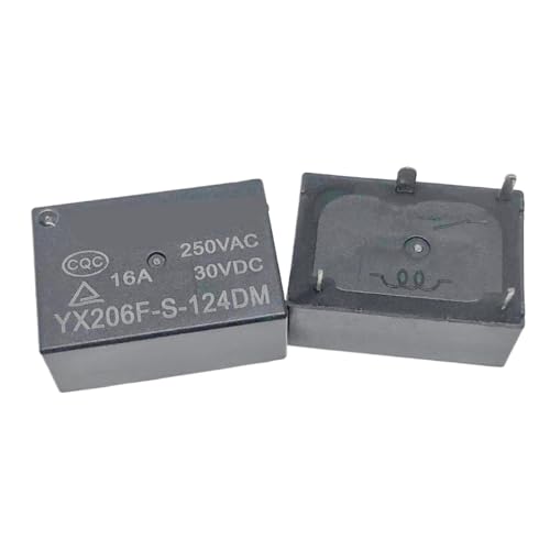 1pc YX206F-S-124DM 24V (7520A-24V/12V-16A) Relay 4pins Industrial Electrical Relays von GHNQBAHID