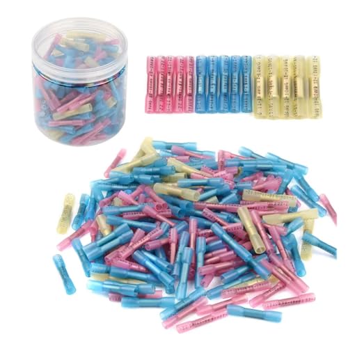 200PCS Heat Shrink Butt Connectors Seal Electrical Wire Connector Splice Cable Crimp Terminals AWG 22-10 200PCS Heat Shrink Butt Connectors Seal Electrical Wire Connector Splice Cable Crimp Terminals AWG 22-10 von GHNQBAHID