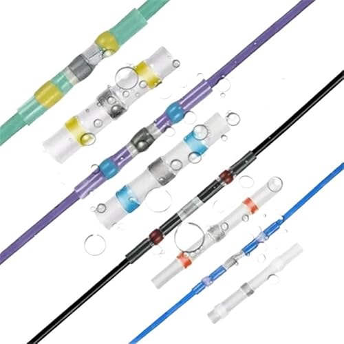 250Pcs Waterproof Solder Seal Heat Connector Shrink Butt Connectors Lug Terminals Electrical Wire Car Insulated Terminal 250Pcs Waterproof Solder Seal Heat Connector Shrink Butt Connectors Lug Terminals Electrical Wire Car Insulated Terminal von GHNQBAHID