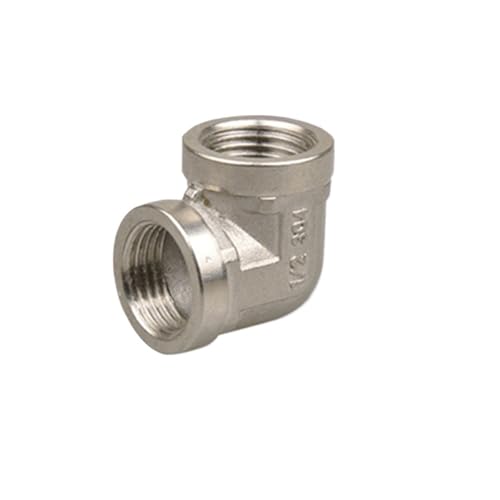 GHNQBAHID 1/2" Female BSP x 1/2" Female BSP Elbow 90 Degree Stainless Steel SS 304 Threaded Pipe Fittings GHNQBAHID 1/2" Female BSP x 1/2" Female BSP Elbow 90 Degree Stainless Steel SS 304 Threaded Pipe Fittings von GHNQBAHID