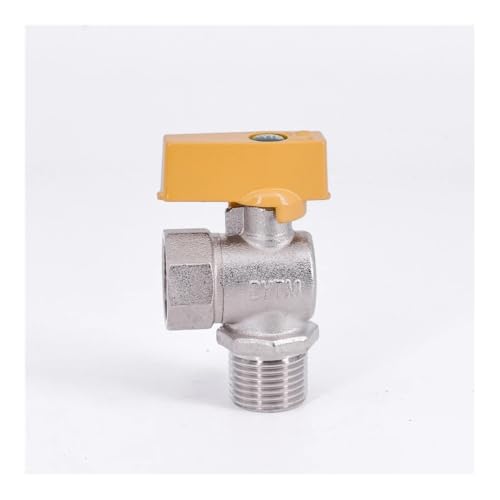 GHNQBAHID 1/2" Male Ball Angle Valve Elbow 90 Degree Water Gas Oil von GHNQBAHID