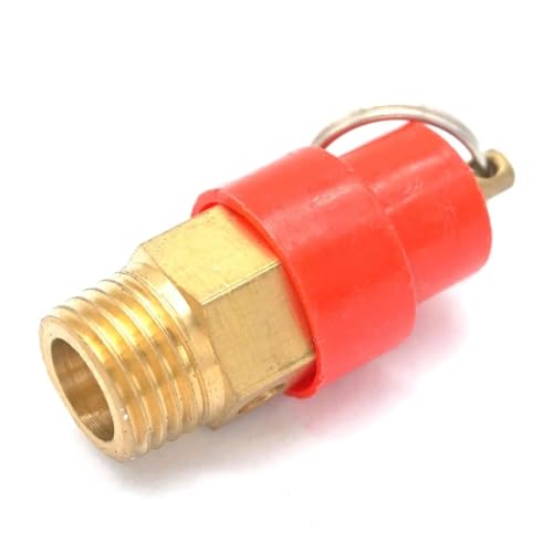 GHNQBAHID 1/4" Male Thread 100 PSI Brass Air Compressor Valve Pressure Switch Pop-Off Valve Release Valves GHNQBAHID 1/4" Male Thread 100 PSI Brass Air Compressor Valve Pressure Switch Pop-Off Valve Release Valves von GHNQBAHID