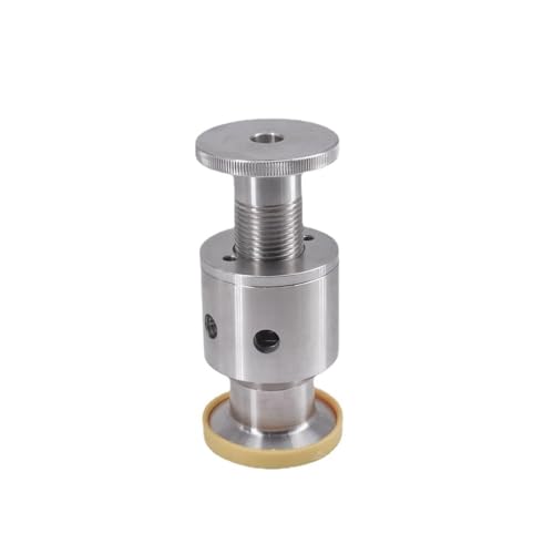 GHNQBAHID 1.5" Tri Clamp 0.5-5 Bar Adjustable Pressure Valve SUS 304 Stainless Steel von GHNQBAHID