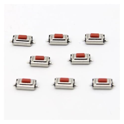 GHNQBAHID 100PCS/Lot 3 * 6 * 2.5MM 3X6X2.5MM Tactile Tact Push Red Button Switch Momentary GHNQBAHID 100PCS/Lot 3 * 6 * 2.5MM 3X6X2.5MM Tactile Tact Push Red Button Switch Momentary von GHNQBAHID