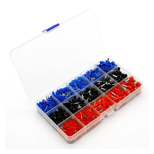 GHNQBAHID 1065pcs/set 3 Colors 22-12AWG Wire Copper Crimp Connector Insulated Cord Pin End Terminal Bootlace Ferrules kit Set GHNQBAHID 1065pcs/set 3 Colors 22-12AWG Wire Copper Crimp Connector Insulated Cord Pin End Terminal Bootlace Ferrules kit Set von GHNQBAHID
