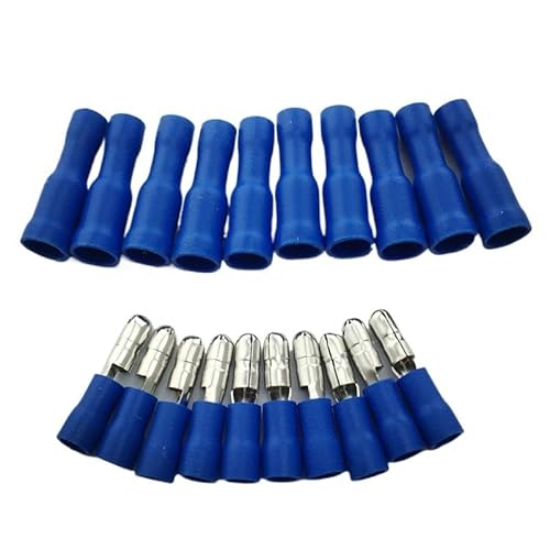 GHNQBAHID 10pair/Lot for 1.5-2.5Wire FRD(MPD) 2-156 Blue Type Female/Male Wire Splice Crimp Terminal L7 Connector von GHNQBAHID