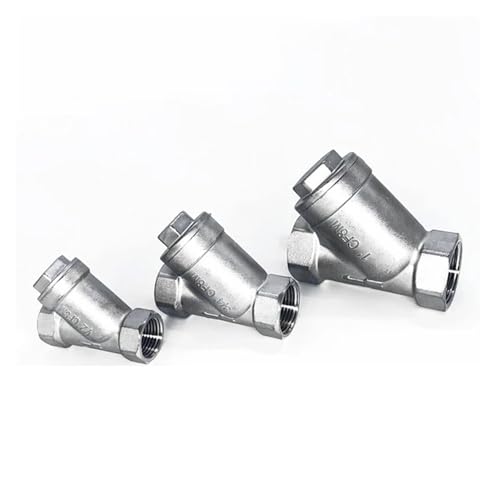 GHNQBAHID 1pc 3/8" BSP Female Thread 304 Stainless Steel Inline Y Type Filter Strainer Valve GHNQBAHID 1pc 3/8" BSP Female Thread 304 Stainless Steel Inline Y Type Filter Strainer Valve von GHNQBAHID