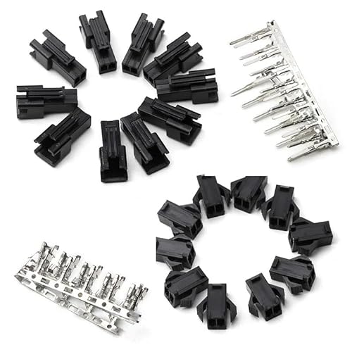 GHNQBAHID 2.54mm Connector 60PCS/Set Wire Cable Jumper Pin Header Housing Connector Male/Female Crimp Pin Connector Terminal Kit GHNQBAHID 2.54mm Connector 60PCS/Set Wire Cable Jumper Pin Header Housing Connector Male/Female Crimp Pin Connector Terminal Kit von GHNQBAHID