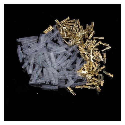 GHNQBAHID 200Pcs 2.8mm Spring Female Male Spade Cold Crimp Terminals Connector Car Speaker Electrical Wire Connectors Set GHNQBAHID 200Pcs 2.8mm Spring Female Male Spade Cold Crimp Terminals Connector Car Speaker Electrical Wire Connectors Set von GHNQBAHID