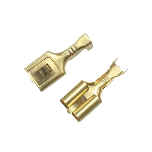 GHNQBAHID 20Pcs 7.8mm Female Crimp Terminal 7.8 mm Battery Connector Terminals Copper High Current Speaker Boat Switch Wiring GHNQBAHID 20Pcs 7.8mm Female Crimp Terminal 7.8 mm Battery Connector Terminals Copper High Current Speaker Boat Switch Wiring von GHNQBAHID