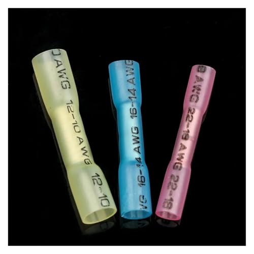 GHNQBAHID 210PCS Heat Shrink Butt Wire Splice Seal Connectors Crimp Terminals 22-10AWG GHNQBAHID 210PCS Heat Shrink Butt Wire Splice Seal Connectors Crimp Terminals 22-10AWG von GHNQBAHID