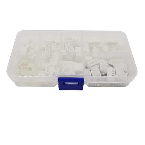 GHNQBAHID 230Pcs/Box XH2.54 JST Connector 2.54mm Pitch 2p 3p 4p 5pin Terminal Kit/Housing/Pin Header Wire Connector Adaptor XH DIY Kits GHNQBAHID 230Pcs/Box XH2.54 JST Connector 2.54mm Pitch 2p 3p 4p 5pin Terminal Kit/Housing/Pin Header Wire Connector Adaptor XH DIY Kits von GHNQBAHID