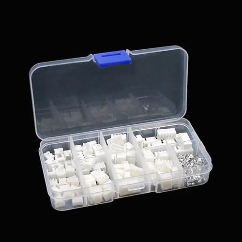 GHNQBAHID 230pcs XH2.54 2p 3p 4p 5 pin 2.54mm Pitch Terminal Kit/Housing/Pin Header JST Connector Wire Connectors Adaptor XH Kits Box GHNQBAHID 230pcs XH2.54 2p 3p 4p 5 pin 2.54mm Pitch Terminal Kit/Housing/Pin Header JST Connector Wire Connectors Adaptor XH Kits Box von GHNQBAHID