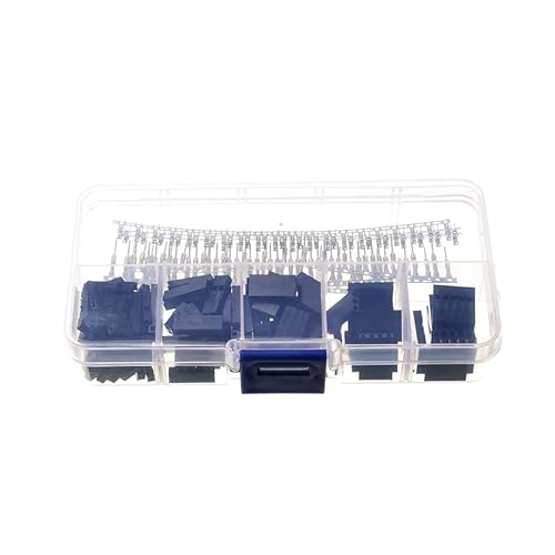 GHNQBAHID 250PCS Jumper Pin Housing Header Crimp Black Terminals Kit for Electronic Appliance Connections 2.54MM Wire Connectors von GHNQBAHID
