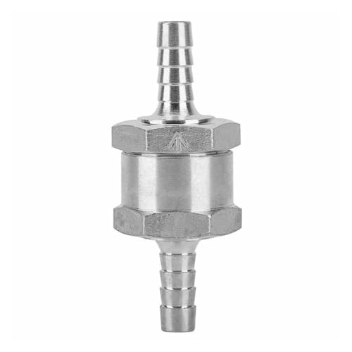 GHNQBAHID 2PCS Aluminum Alloy Silver 8mm Car Gasoline Diesel Fuel One-Way Check Valve GHNQBAHID 2PCS Aluminum Alloy Silver 8mm Car Gasoline Diesel Fuel One-Way Check Valve von GHNQBAHID