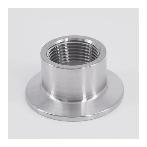 GHNQBAHID 3/4" BSPT Female x 1.5" Tri Clamp SUS 304 Stainless Steel Coupler Fitting Home Brewing Beer Short-Type von GHNQBAHID