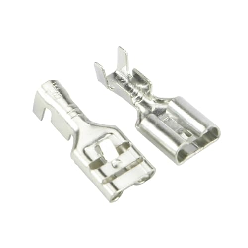 GHNQBAHID 50 PCS 6.3 Series Stitching 250 Pluggable Terminal Block Connector DJ628-E6.3B von GHNQBAHID