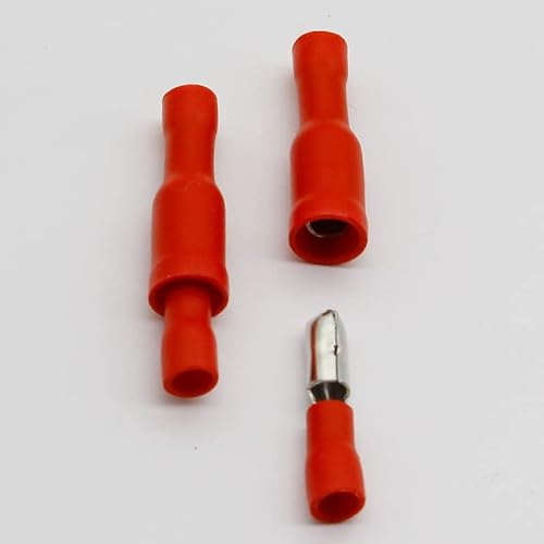 GHNQBAHID 50 X Red Male Female Connector Crimp Terminals Wiring GHNQBAHID 50 X Red Male Female Connector Crimp Terminals Wiring von GHNQBAHID