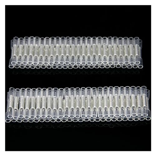 GHNQBAHID 50PCS 26-24AWG Heat Shrink Butt Wire Connectors Seal Electrical Wire Splice Connector Cable Crimp Terminals White von GHNQBAHID