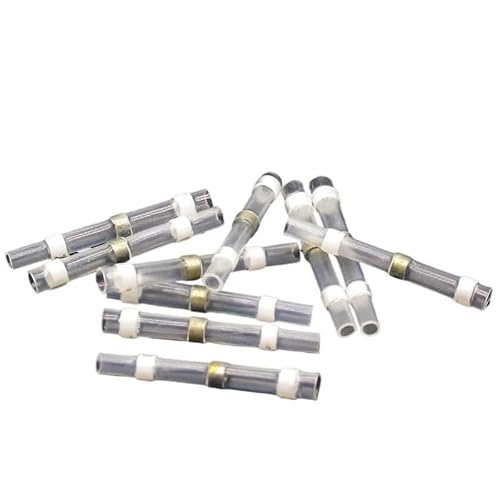 GHNQBAHID 50pcs Seal Heat Shrink Butt Wire Connectors Terminals AWG26-24 White Solder Sleeve Waterproof GHNQBAHID 50pcs Seal Heat Shrink Butt Wire Connectors Terminals AWG26-24 White Solder Sleeve Waterproof von GHNQBAHID