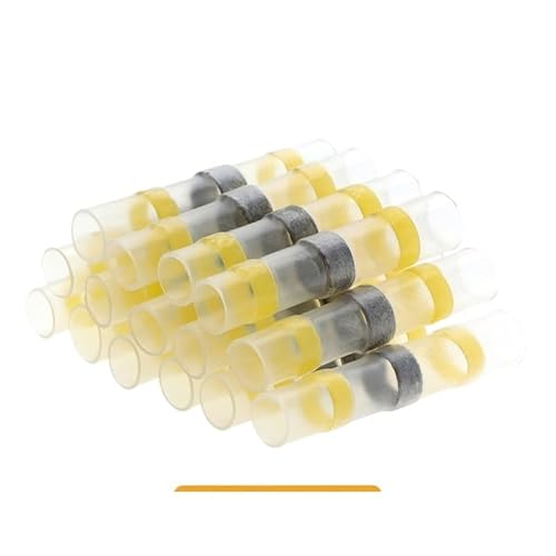 GHNQBAHID 60pcs AWG12-10 Heat Shrink Butt Connectors Solder Seal Wire Connectors Kit Waterproof and Insulated Electrical Wire Terminals GHNQBAHID 60pcs AWG12-10 Heat Shrink Butt Connectors Solder Seal Wire Connectors Kit Waterproof and Insulated Electrical Wire Terminals von GHNQBAHID