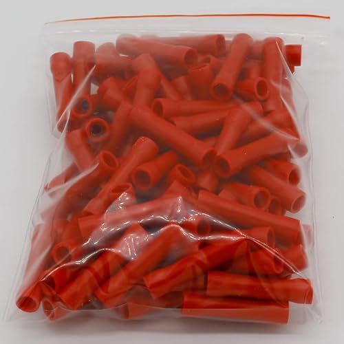 GHNQBAHID BV1 BV1.25 Full Insulating Wire Connector Wire Connector Butt Connectors Crimp Electrical Wire Splice Terminal 100PCS/Pack BV GHNQBAHID BV1 BV1.25 Full Insulating Wire Connector Wire Connector Butt Connectors Crimp Electrical Wire Splice Terminal 100PCS/Pack BV von GHNQBAHID