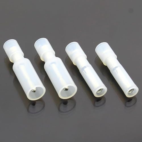 GHNQBAHID FRFNY+MPFNY 50PCS Shaped Female Male Insulating Joint Wire Connector Electrical Crimp Terminal for 24-18 AWG White GHNQBAHID FRFNY+MPFNY 50PCS Shaped Female Male Insulating Joint Wire Connector Electrical Crimp Terminal for 24-18 AWG White von GHNQBAHID