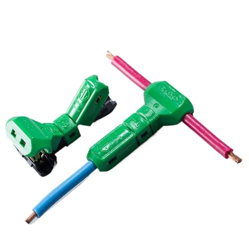 GHNQBAHID T-4 10PCS for 14-13AWG 2.5sqmm Non-Stripped Wire Cable Wiring Connector T-Joint Quick Splice Crimp Terminals GHNQBAHID T-4 10PCS for 14-13AWG 2.5sqmm Non-Stripped Wire Cable Wiring Connector T-Joint Quick Splice Crimp Terminals von GHNQBAHID