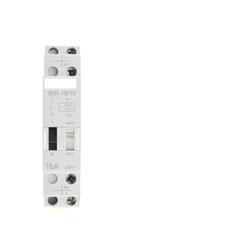 16A AC230V DC110V 24V Doppelspannungs-Impulsrelais Elektrisches Impulssteuerrelais for den Haushalt Automatisches Steuerrelais for Beleuchtungskreise(AC12V - DC6V) von GHOUNP