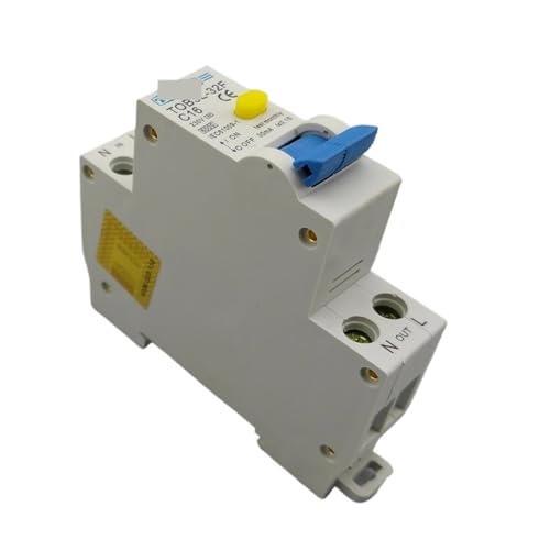18MM RCBO 16A 1P + N 6KA Fehlerstrom-Differential-Schutzschalter mit Überstrom-Auslaufschutz von GHOUNP