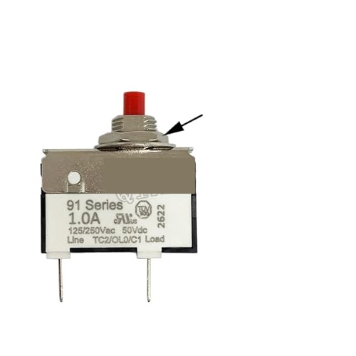 91 Serie 0,5 A 0,75 A 1 A 1,25 A 1,5 A 1,75 A 2 A 2,5 A 3 A Miniatur-Leistungsschalter Überlastschutzschalter(91 series 1.5A) von GHOUNP