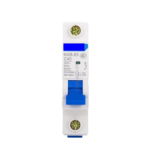 MCB NXB-63 1P 1A 2A 3A 4A 16A 32A 63A Miniatur-leistungsschalter AC 230V DIN Schiene Montage Miniatur haushalt Luft Schalter(6A) von GHOUNP