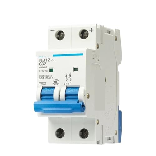 NB1Z-63 2P DC Circuit Breaker DC MCB circuit breaker 12V 24V 220V for PV (Solar) system 20A 32A 40A 400V AC(40A) von GHOUNP