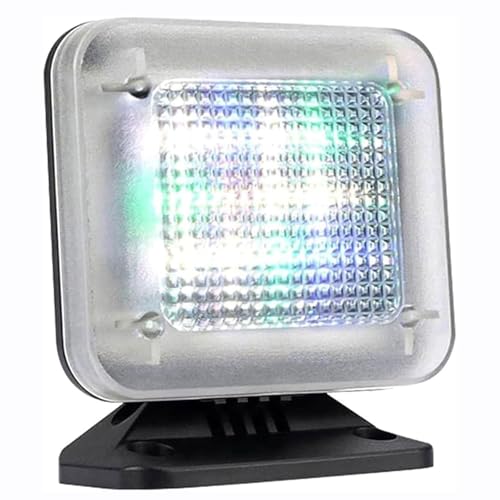 GHRERTX LED-Lampe, gefälschtes TV-Simulatorlicht, Nachtsicherheitslicht mit Timer und Dämmerungssensor, einbruchsicheres TV-Licht, 4 Modi, Einbruchschutz for die Sicherheit zu Hause von GHRERTX