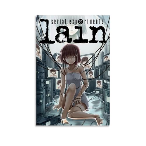 Serial Experiments Lain Poster, dekoratives Gemälde, Leinwandbild ist hell und schön, geeignet für Büro, Schlafzimmer, dekorative Malerei, um die richtige Atmosphäre zu schaffen, ungerahmt, 50 x 75 cm Serial Experiments Lain Poster, dekoratives Gemälde, Leinwandbild ist hell und schön, geeignet für Büro, Schlafzimmer, dekorative Malerei, um die richtige Atmosphäre zu schaffen, ungerahmt, 50 x 75 cm von GHYFRD