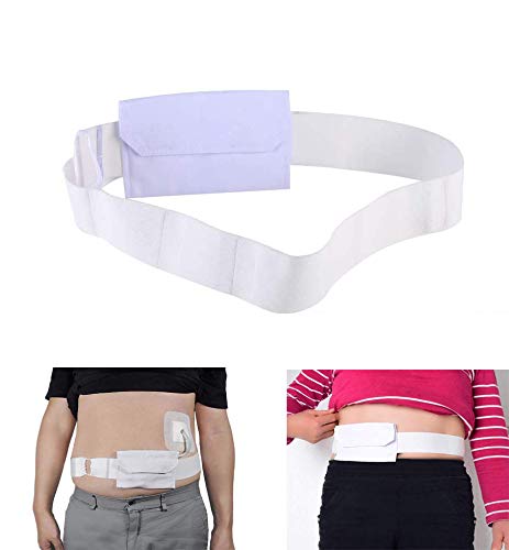 GHzzY Abdominal-Ernährungssondengürtel mit Beutel - G-Sondenhalter für festsitzenden Bauchkatheter - Peritonealdialyse- und Gastrostomiebedarf GHzzY Abdominal-Ernährungssondengürtel mit Beutel - G-Sondenhalter für festsitzenden Bauchkatheter - Peritonealdialyse- und Gastrostomiebedarf von GHzzY