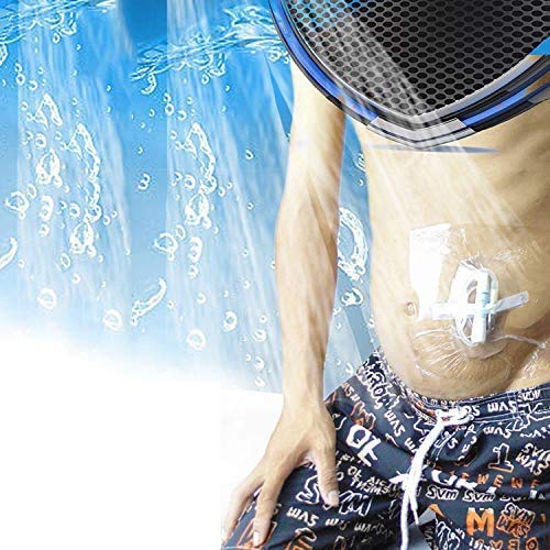 GHzzY Dusche Schild - Einweg Katheter/PICC-Leitungsschutz Abdeckung - Transparente wasserdichte Wundauflage Folie (20 cm * 10 m lang) von GHzzY